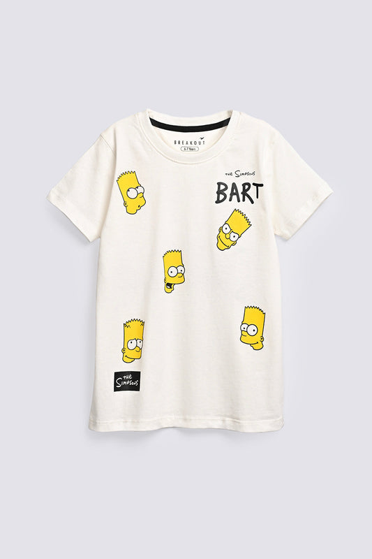 BOYS SIMPSONS PRINTED TEE