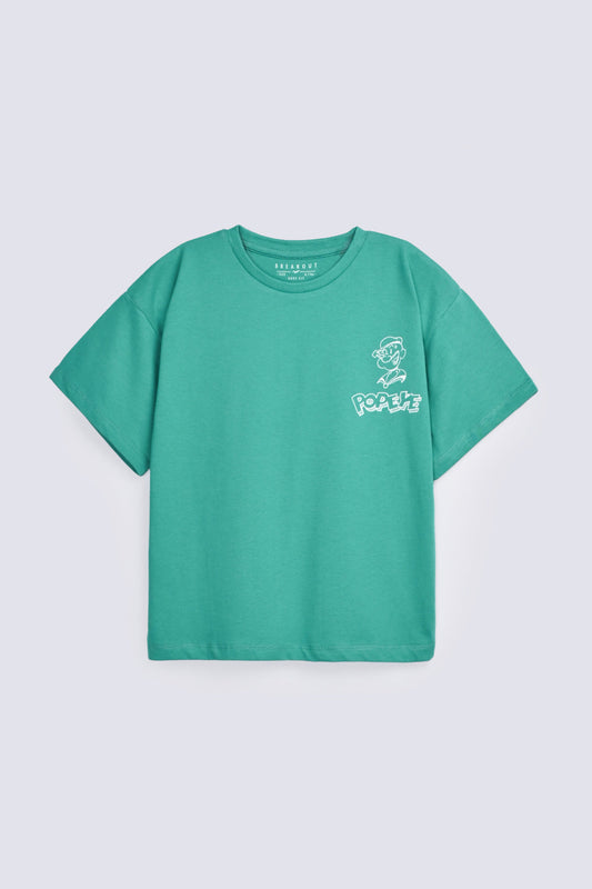 BOYS BOXY FIT POPEYE TEE