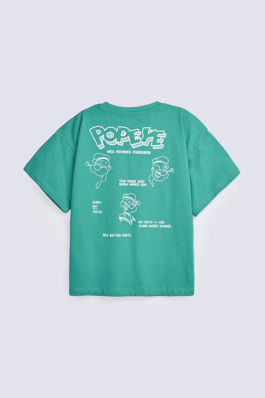 BOYS BOXY FIT POPEYE TEE