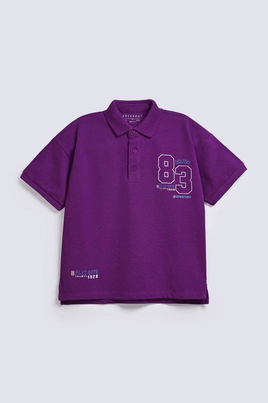 BOYS BOXY FIT POLO
