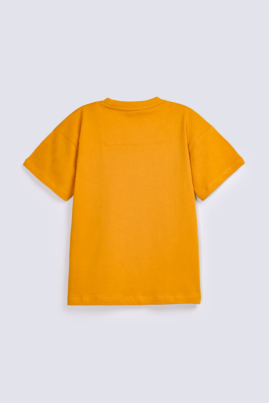 BOYS DROP SHOULDER BUNNY TEE