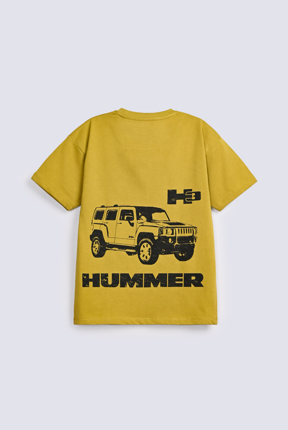 BOYS DROP SHOULDER HUMMER PRINT TEE